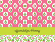 Block Provencial Pink Note Cards Image 1 of 2